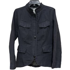 Spiewak Jacket Women M Military Utility Four Pocket Button Up MISSING BUTTONS
